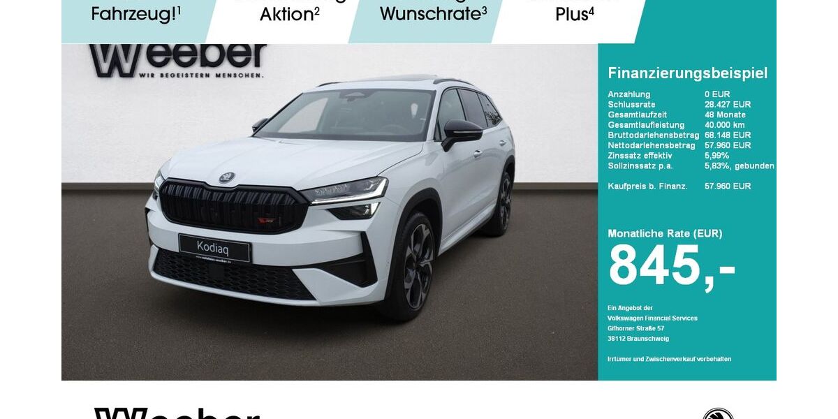 Skoda Kodiaq 8.999 km 57.333 &euro; Weil der Stadt 71263