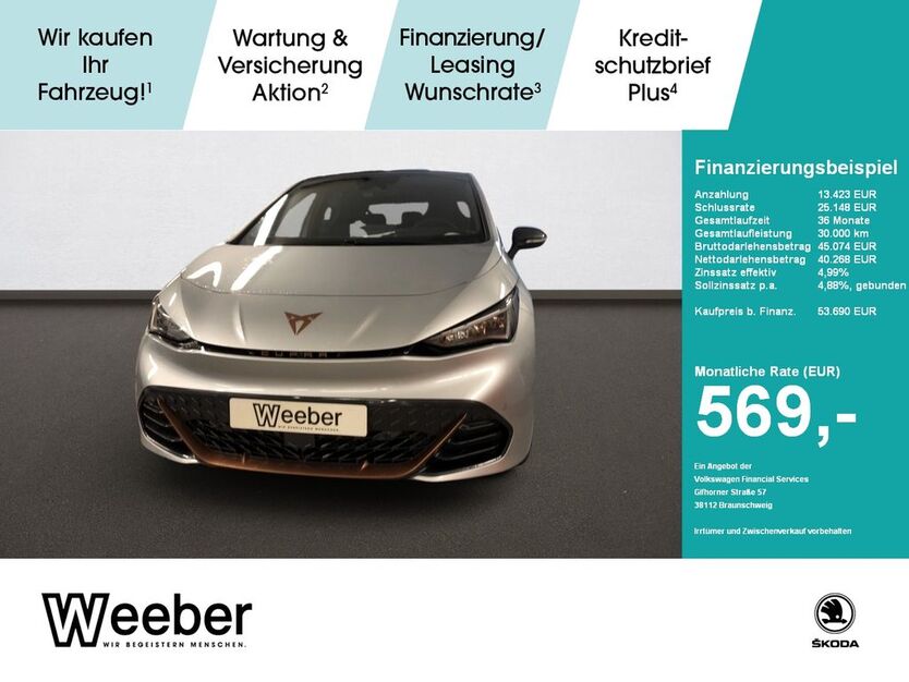 Cupra Born 1.050 km 53.690 € Calw 75365