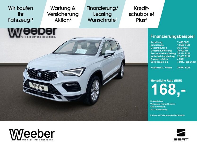 Seat Ateca 24.423 km 29.390 € Calw 75365