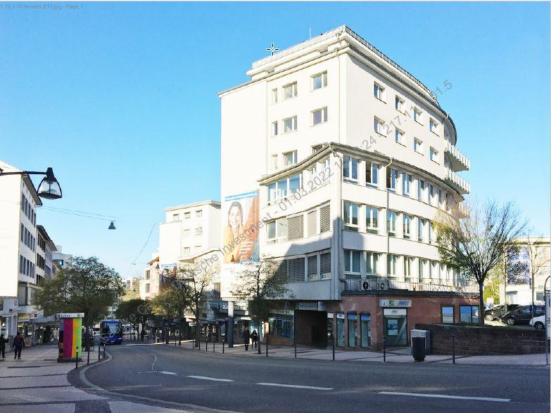 Büroflächen im Saacke-Carré - Sichtachse und 