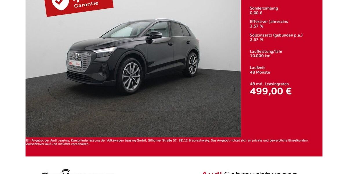 Audi Q4 e-tron 14.303 km 44.980 &euro; Karlsruhe 76131