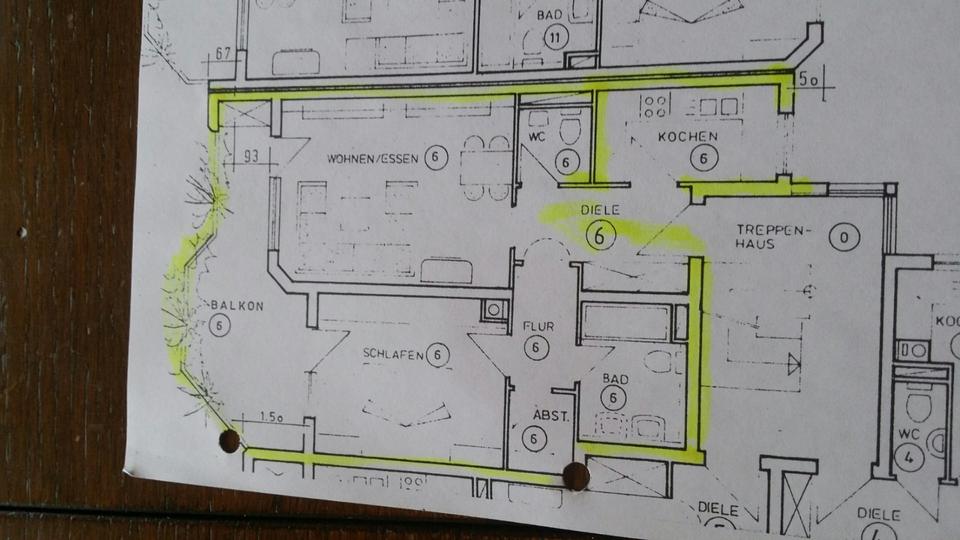 Etagenwohnung Pforzheim Weststadt - 2 Zimmer, 69 m&sup2;, 790&euro; | Angebot:26044419