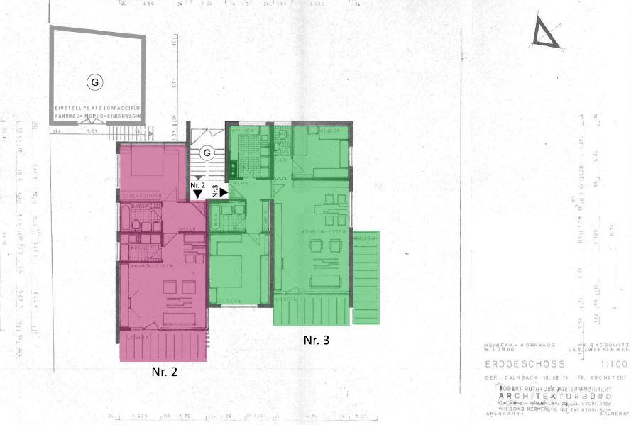 Erdgeschoßwohnung Bad Wildbad - 3 Zimmer, 90 m&sup2;, 164.000&euro; | Angebot:26538181