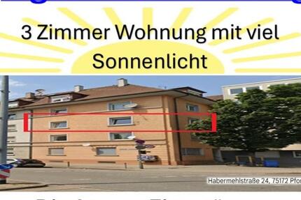 Wohnung Pforzheim Weststadt - 3 Zimmer, 75 m&sup2;, 260.000&euro; | Angebot:24753318