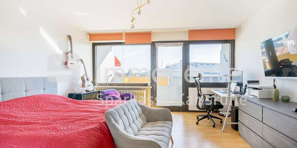 Etagenwohnung Karlsruhe / Innenstadt-West West - 1 Zimmer, 37 m&sup2;, 149.000&euro; | Angebot:26448134