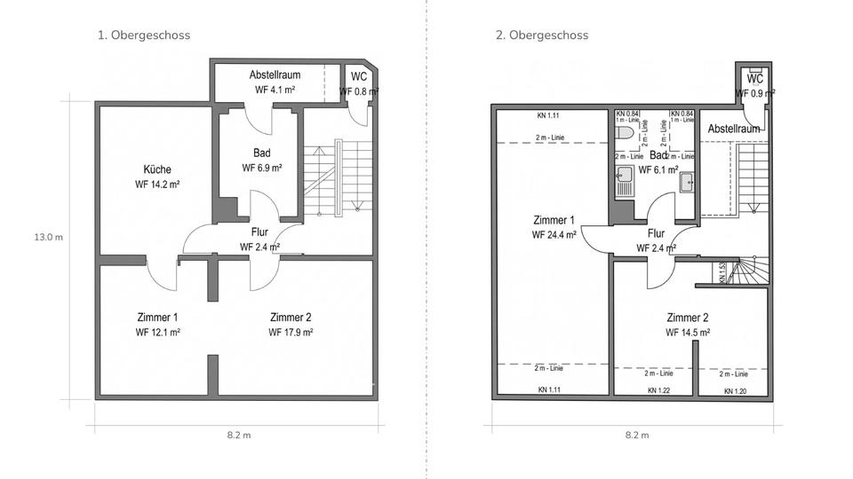 Doppelhaushälfte Pforzheim Eutingen - 7 Zimmer, 152 m&sup2;, 450.000&euro; | Angebot:26703475