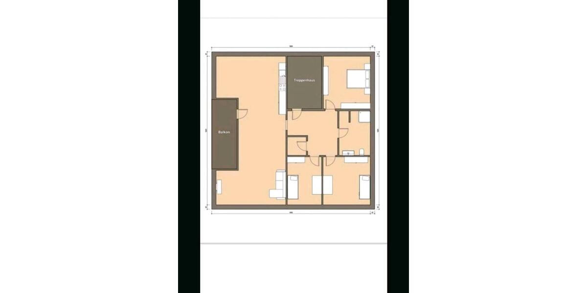 Dachgeschoßwohnung Kraichtal - 4 Zimmer, 110 m&sup2;, 1.200&euro; | Angebot:25993657