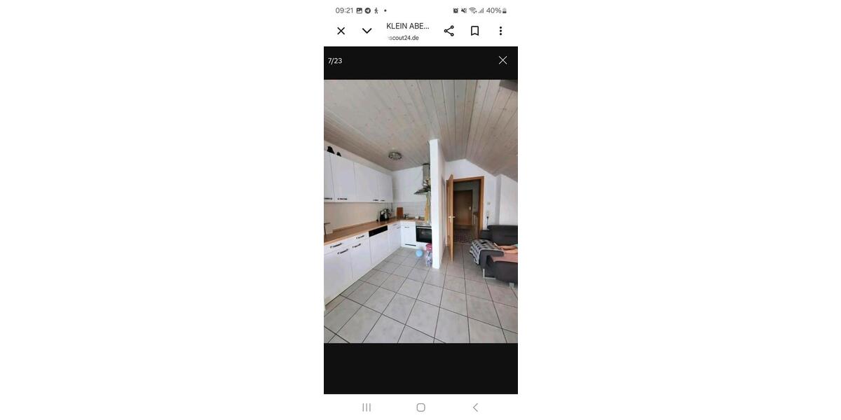 Dachgeschoßwohnung Pfinztal - 2 Zimmer, 42 m&sup2;, 155.000&euro; | Angebot:25881878