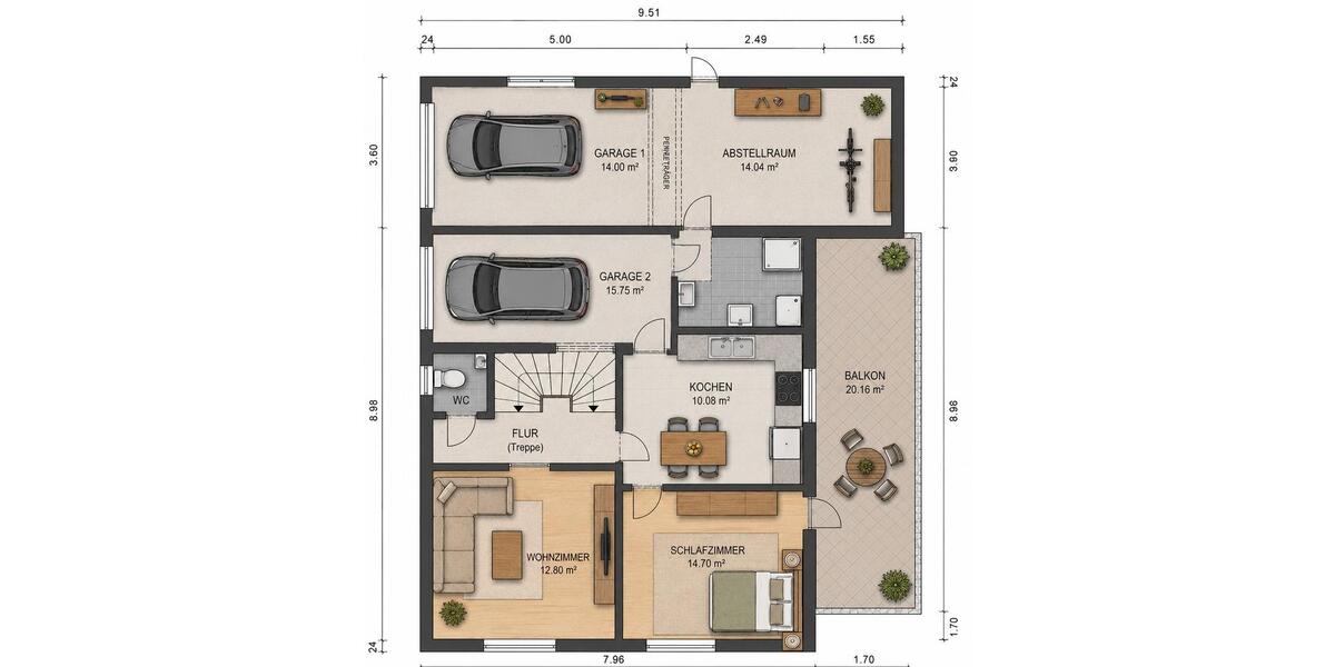 Mehrfamilienhaus, Wohnhaus Dobel - 8 Zimmer, 150 m&sup2;, 489.000&euro; | Angebot:27118332