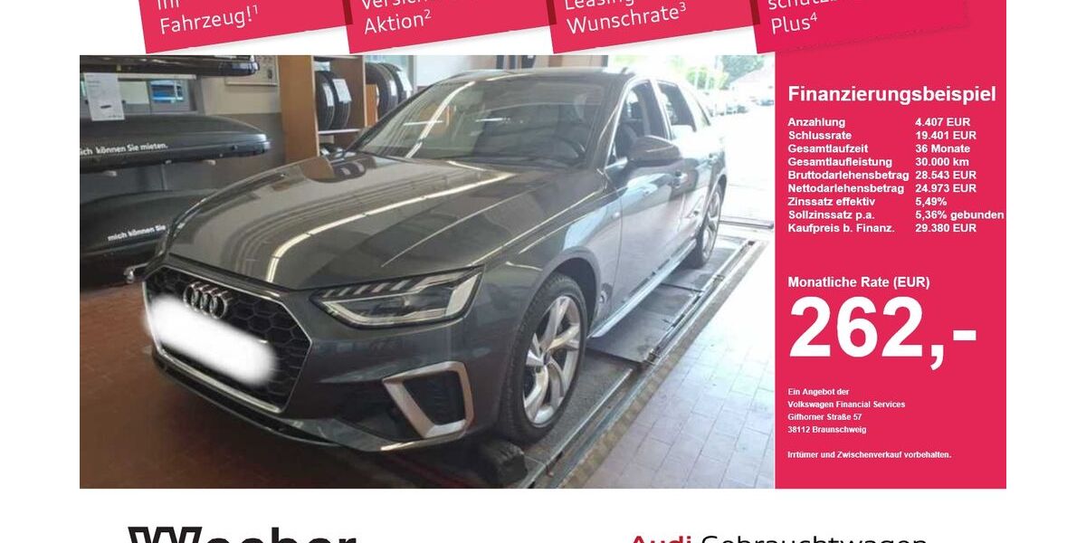 Audi A4 71.105 km 29.150 &euro; Leonberg 71229