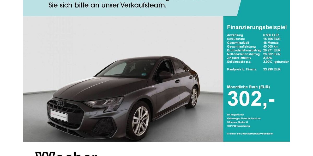 Audi A3 17.763 km 32.989 &euro; Weil der Stadt 71263
