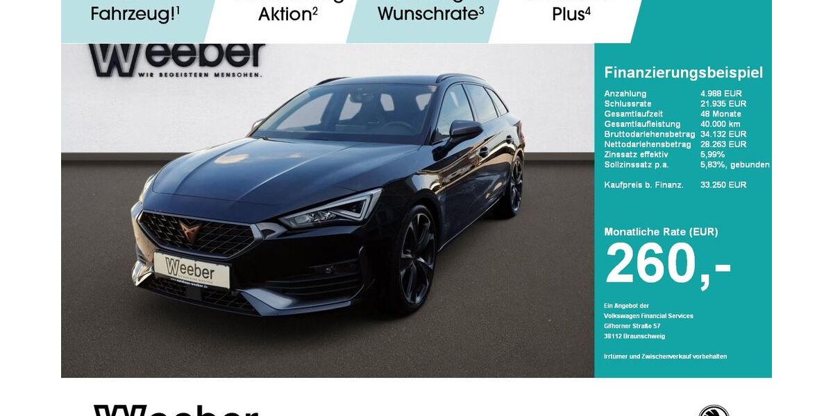 Cupra Leon 20.342 km 32.690 &euro; Calw 75365
