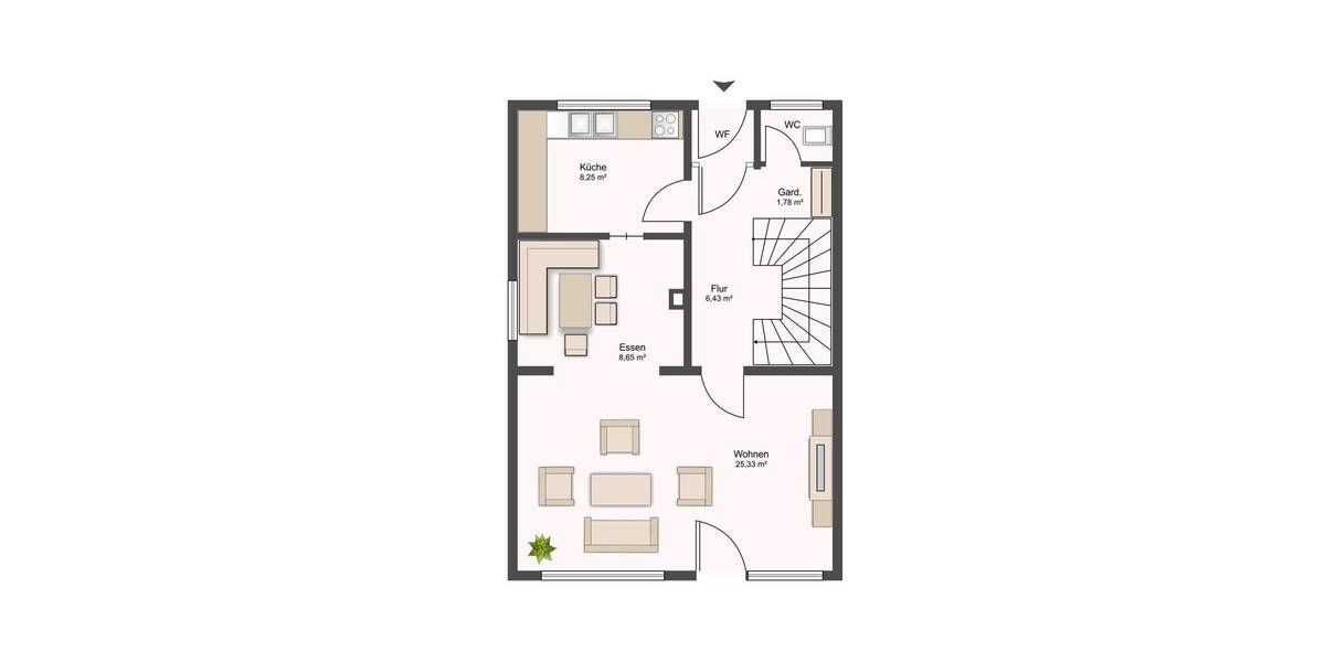 Reihenendhaus Leonberg Warmbronn - 6 Zimmer, 124 m&sup2;, 620.000&euro; | Angebot:25929205