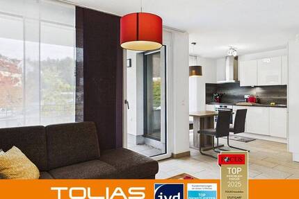 Stil & Moderne in perfekter Balance - hochwertige 2-Zimmer-Wohnung in ruhiger Lage von Leonberg 2 zimmer