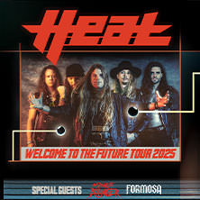 H.E.A.T - Welcome To The Future Tour 2025 14.10.2025 Im Wizemann Stuttgart