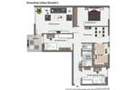 4 12 - Zimmerwohnung mit Balkon in Neureut zu vermieten!