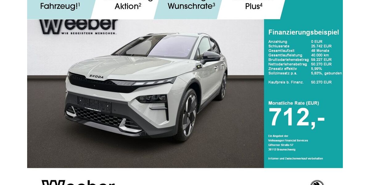 Skoda Elroq 1.990 km 49.930 &euro; Weil der Stadt 71263