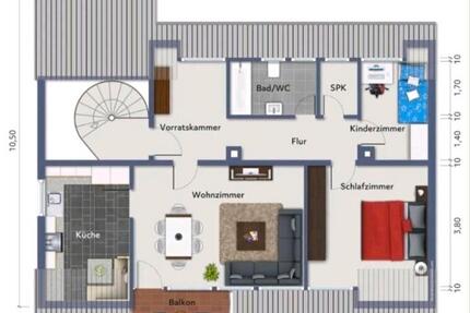 Wohnung Markgröningen - 4 Zimmer, 69 m&sup2;, 260.000&euro; | Angebot:27086834