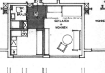 Wohnung zum Mieten in Pforzheim 360 € 33 m²
