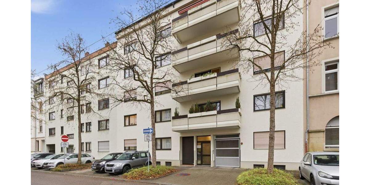 3-Zimmer-Wohnung mit Gestaltungspotenzial, Balkon und TG-Stellplatz in Mühlburg 3 zimmer