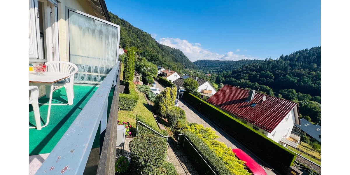 Top Kapitalanlage mit ca. 6 % Rendite Vermietetes 1-Zimmer-Apartment mit Balkon in Calw-Hirsau - Etagenwohnung Calw-Hirsau Hirsau | Angebot:27162025