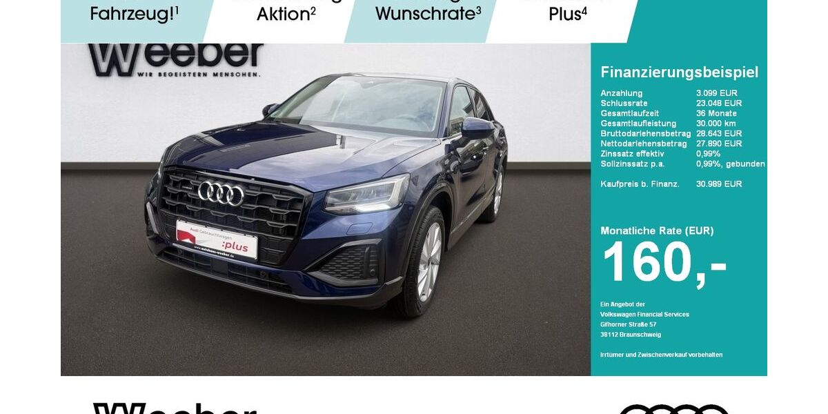 Audi Q2 21.496 km 29.390 &euro; Weil der Stadt 71263