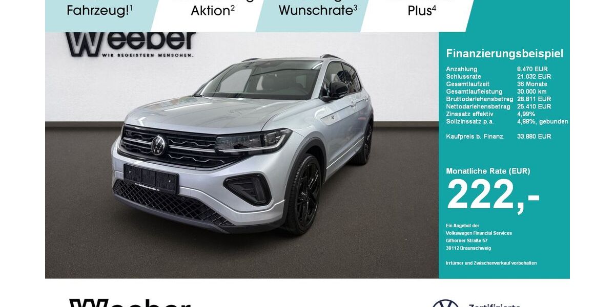 VW T-Cross 1.015 km 32.880 € Weil der Stadt 71263