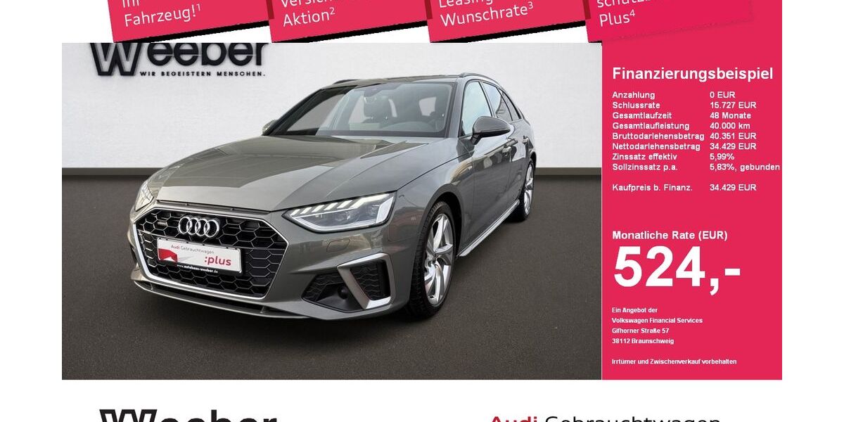 Audi A4 83.712 km 33.290 &euro; Weil der Stadt 71263