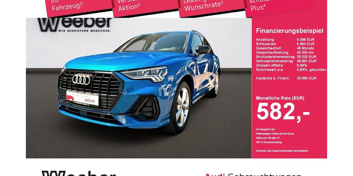Audi Q3 54.015 km 33.390 &euro; Weil der Stadt 71263