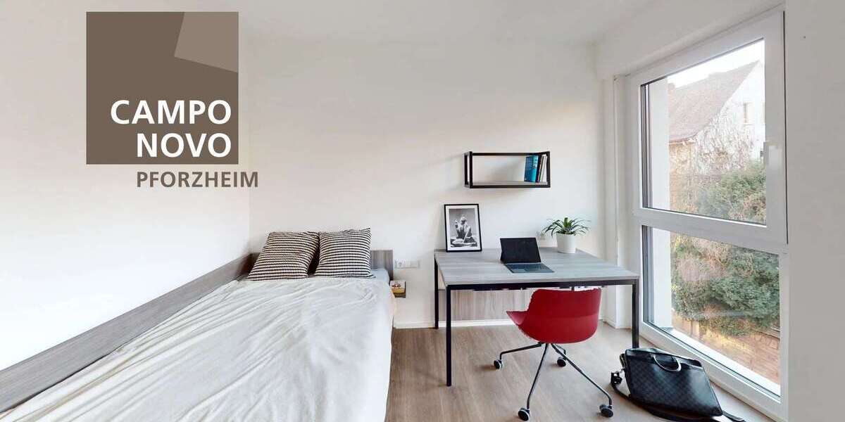 Zimmer Pforzheim Nordstadt - 1 Zimmer, 515&euro; | Angebot:26498876