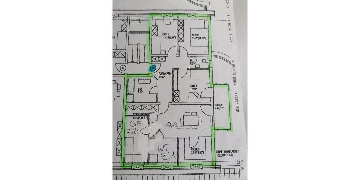 Etagenwohnung Mühlacker - 4.5 Zimmer, 109 m&sup2;, 350.000&euro; | Angebot:25300477