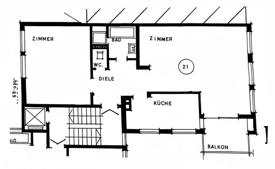 Leerstehende Eigentumswohnung in gefragter Lage 2 zimmer