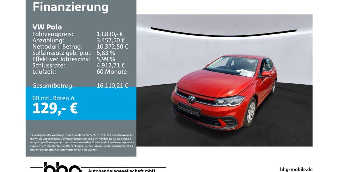 VW Polo 81.320 km 13.830 &euro; Ettlingen 76275