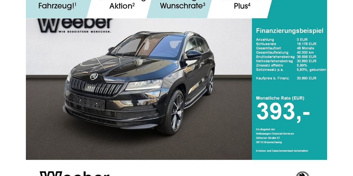 Skoda Karoq 51.513 km 29.990 &euro; Weil der Stadt 71263