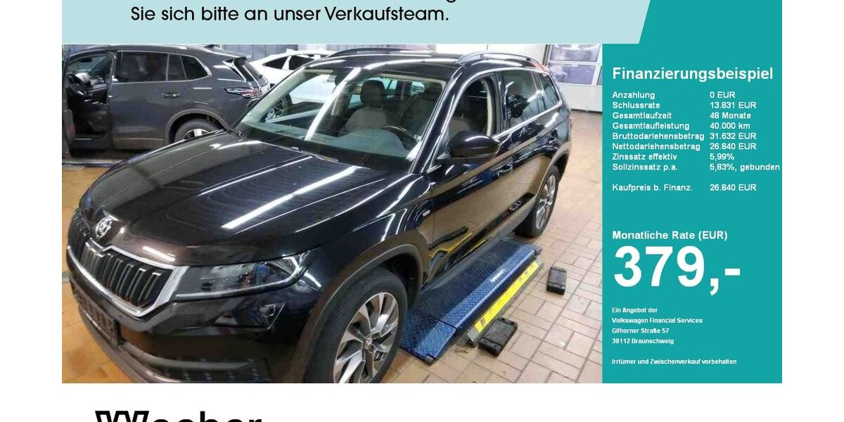 Skoda Kodiaq 89.990 km 26.840 &euro; Weil der Stadt 71263