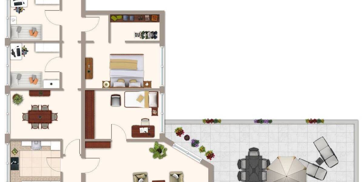 Etagenwohnung Karlsruhe / Durlach Durlach - 5 Zimmer, 137 m&sup2;, 539.000&euro; | Angebot:26359702