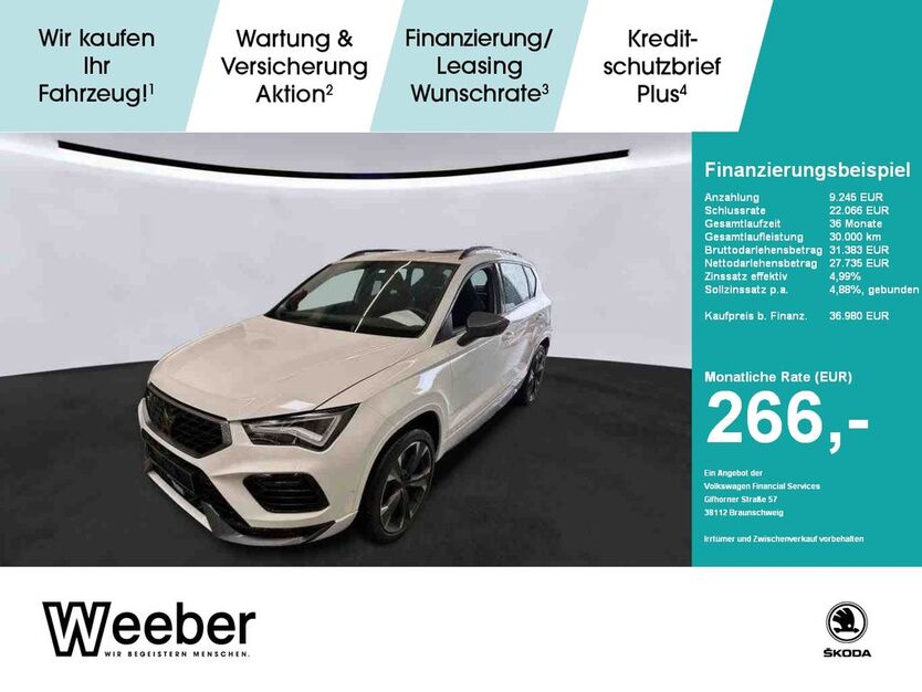 Cupra Ateca 17.601 km 36.480 € Calw 75365