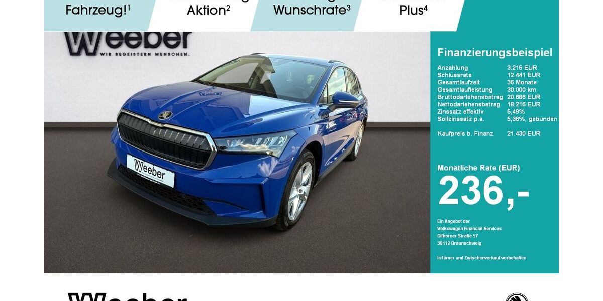 Skoda Enyaq 22.753 km 21.430 &euro; Weil der Stadt 71263