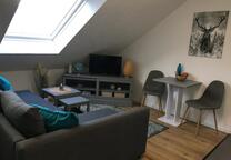 Schöne helle DG-Wohnung ab 01.05. zu vermieten