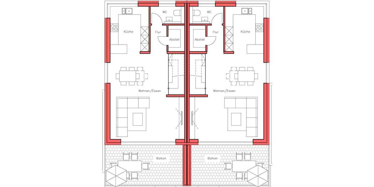 Doppelhaushälfte Weissach Flacht - 6 Zimmer, 164 m&sup2;, 789.500&euro; | Angebot:26867534