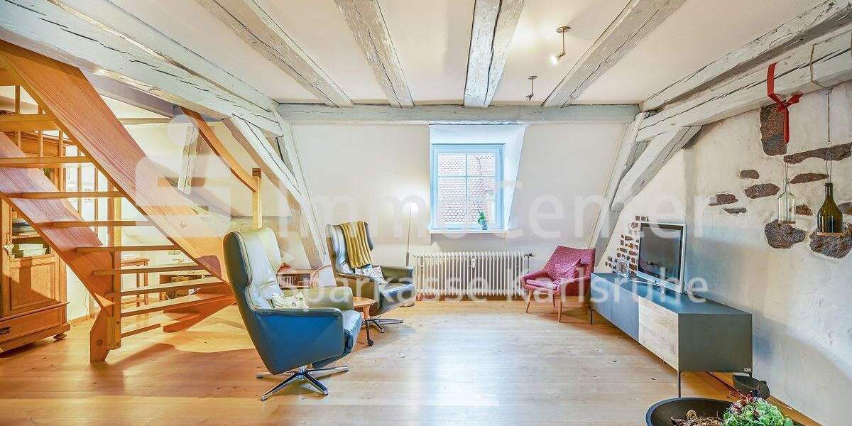 Etagenwohnung Karlsruhe / Durlach Durlach - 4 Zimmer, 92 m&sup2;, 449.000&euro; | Angebot:25814999