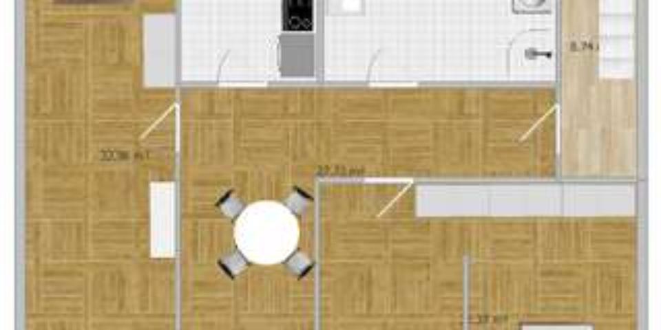 Stilvolle 3,5 Zimmer Dachgeschosswohnung in Toplage- Sedansplatz 3.5 zimmer