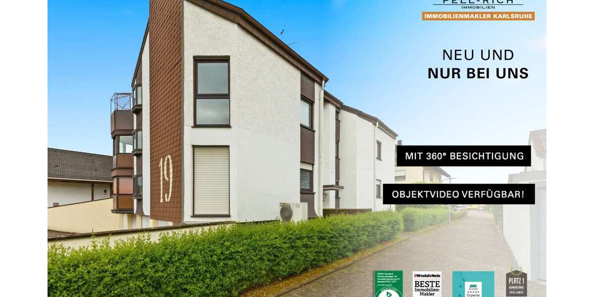 Etagenwohnung Stutensee - 4.5 Zimmer, 91 m&sup2;, 295.000&euro; | Angebot:26748889