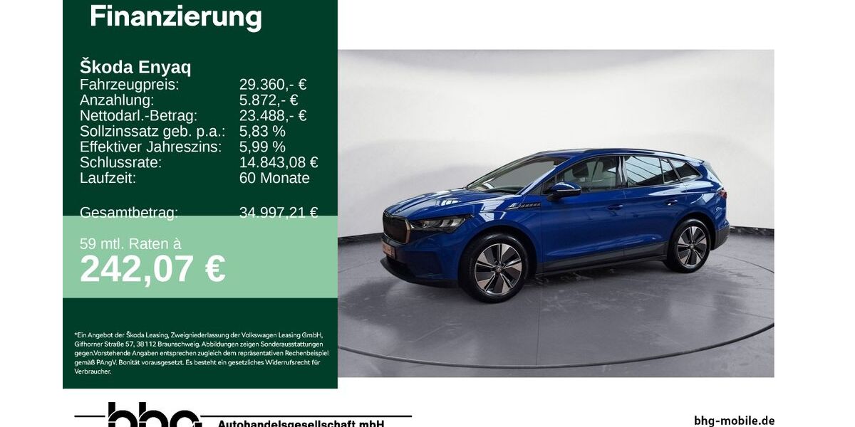 Skoda Enyaq 23.876 km 26.890 &euro; Ettlingen 76275