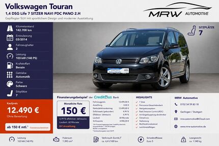 VW Touran 142.708 km 11.590 &euro; Gerlingen 70839