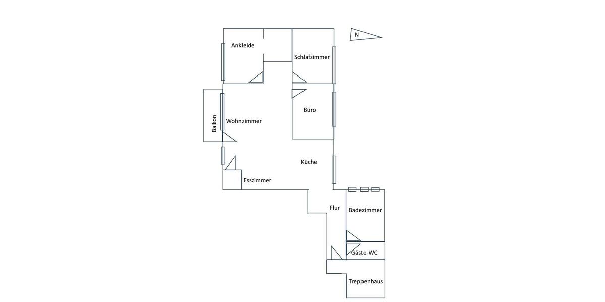 Moderne, helle barrierefreie 4 Zimmer Loft- Wohnung 4 zimmer