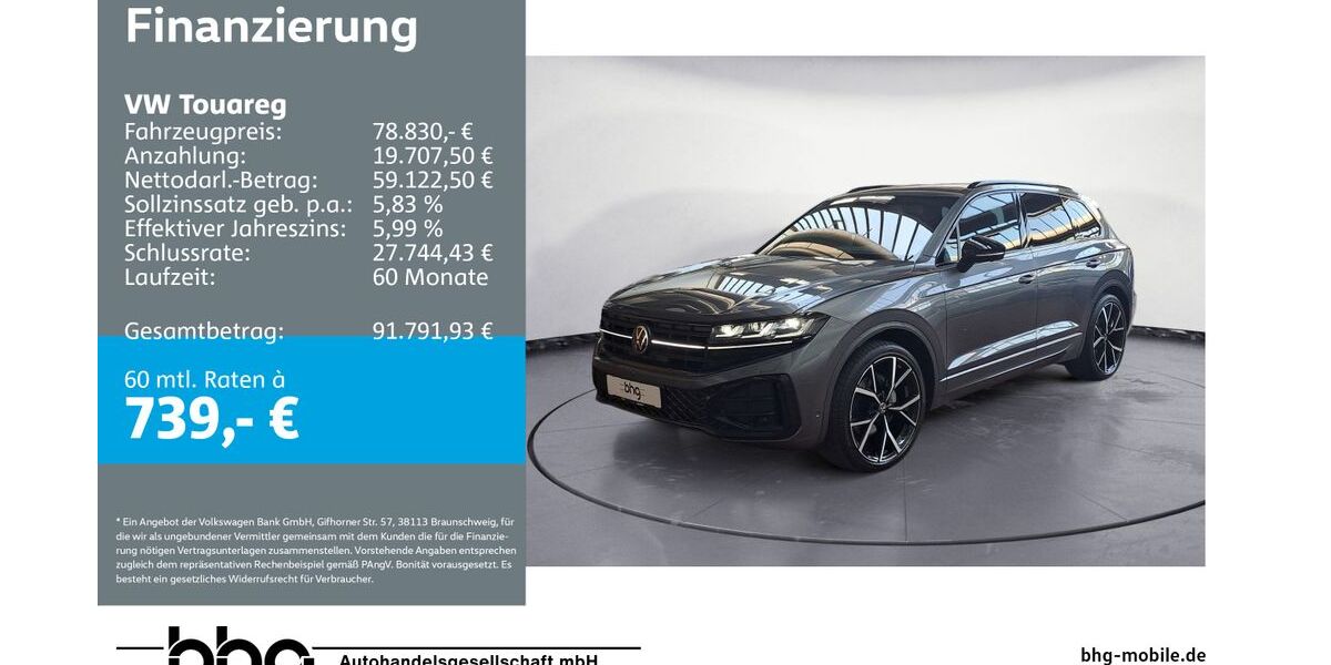 VW Touareg 15.890 km 76.490 &euro; Ettlingen 76275