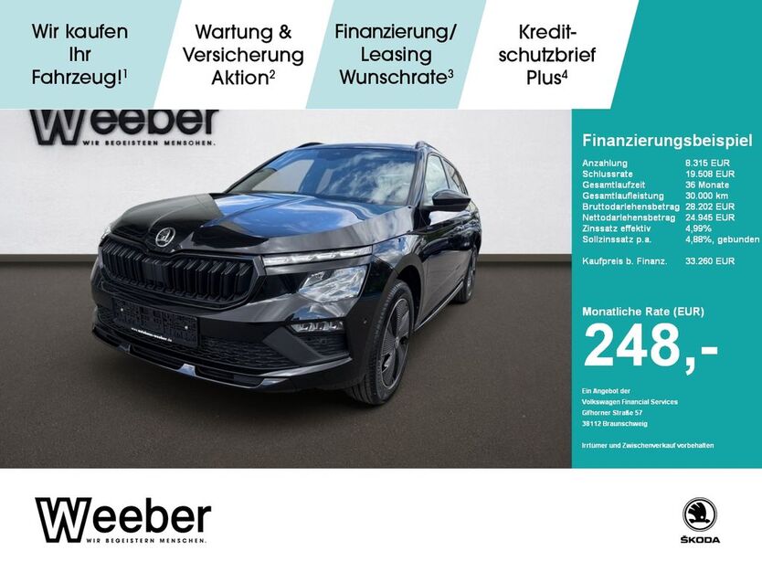 Skoda Kamiq 1.500 km 32.870 € Calw 75365