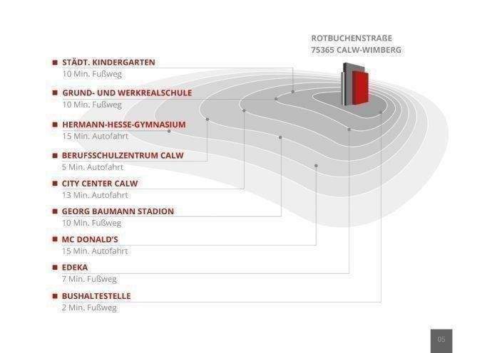 Zu vermieten ab 01.04.2026 Hochwertige 4-Zimmer-Wohnung mit 117,64 m² in sehr ruhiger Lage von Calw Wimberg 4 zimmer