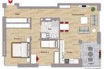 Erdgeschoßwohnung Leonberg - 3 Zimmer, 80 m&sup2;, 1.473&euro; | Angebot:23643268